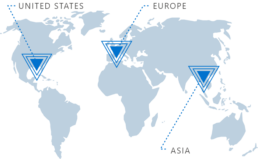 World map PACKR