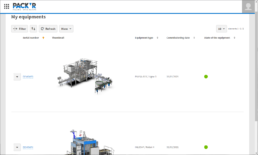 MyPACKR view machine