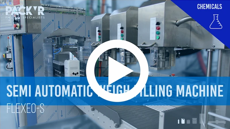 semi automatic weigh filling machine