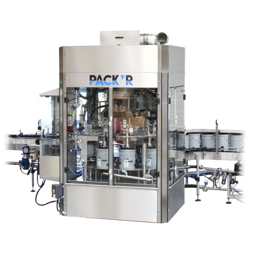 Automatic pail filler capper